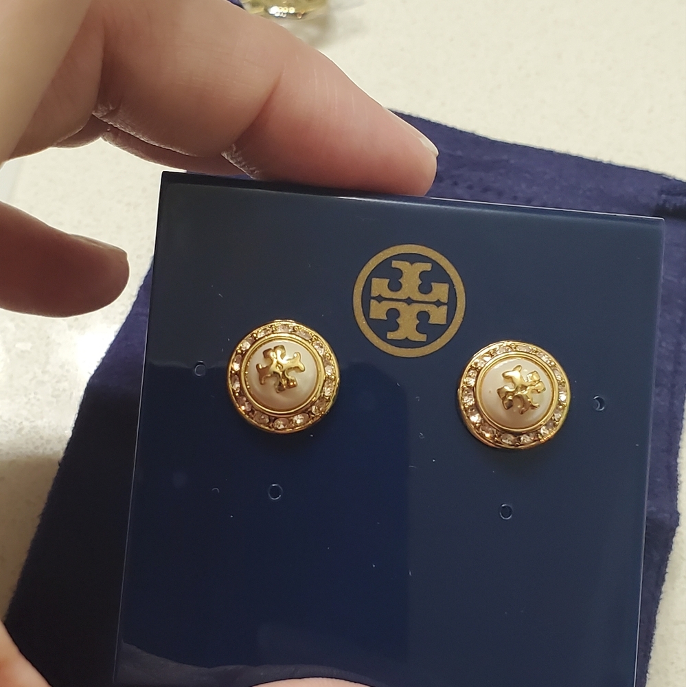 Tory Burch Natalie Stud Earrings